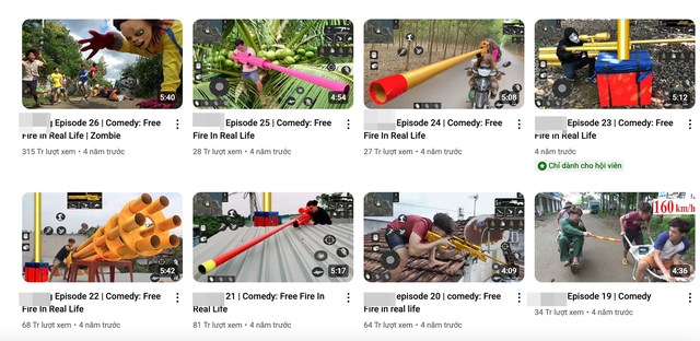 Sốc với loạt video ngắn đầy cảnh bạo lực, nhảm nhí trên kênh YouTube Việt có 58 triệu người đăng ký- Ảnh 2.
