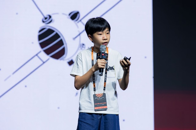 Bí mật của Gen Alpha có thể người lớn không tin: Full màn thuyết trình bằng tiếng Anh của giám đốc 13 tuổi Nam Long- Ảnh 1.