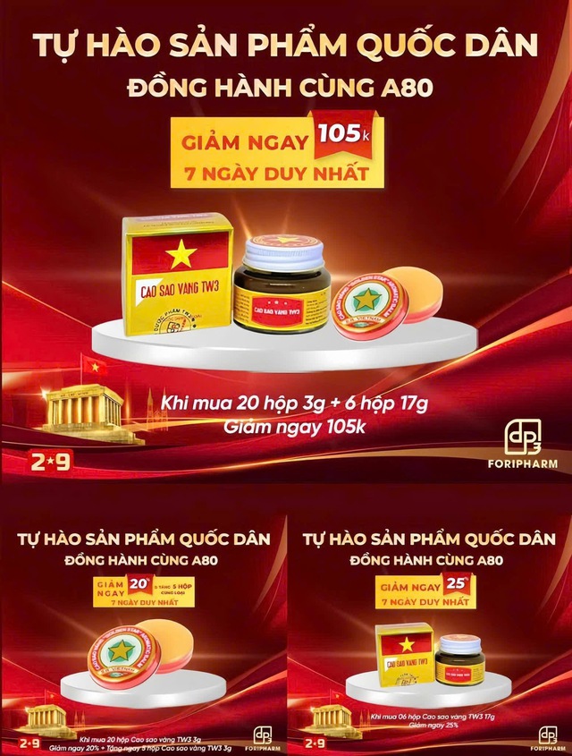 Cao Sao Vàng TW3 - Huyền thoại quốc dân từ tủ thuốc gia đình đến biểu tượng niềm tự hào dân tộc- Ảnh 3.