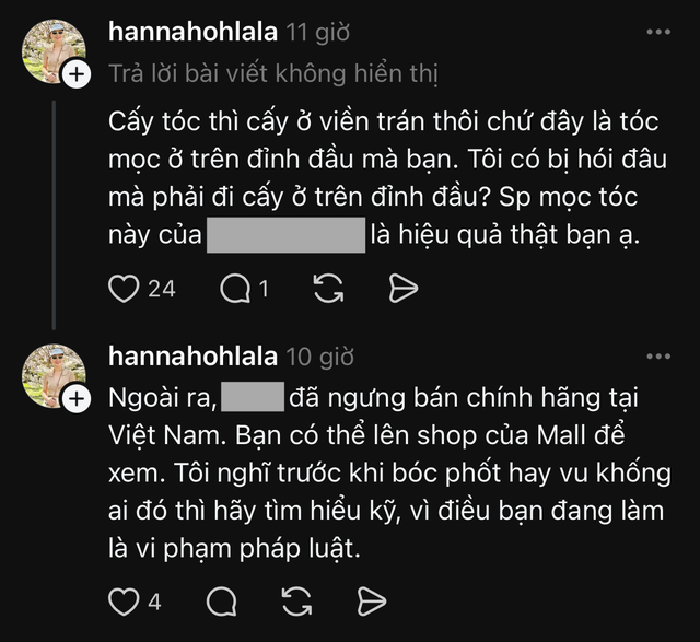 Chuyện gì khiến Hannah Olala bức xúc lên tiếng giữa đêm: "Trước khi bóc phốt hay vu khống, hãy tìm hiểu kỹ"- Ảnh 3.
