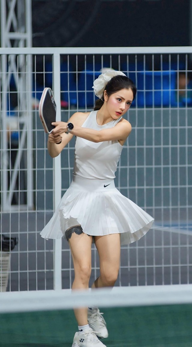 Vô địch giải pickleball, nữ MC nổi tiếng tuyên bố: Tôi có thể sĩ đến cuối đời rồi!- Ảnh 2.