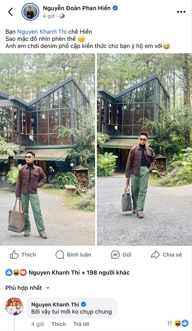 Phan Hiển diện cả cây đồ hiệu vẫn bị Khánh Thi chê "phèn", cầu cứu dân mạng một việc- Ảnh 1.
