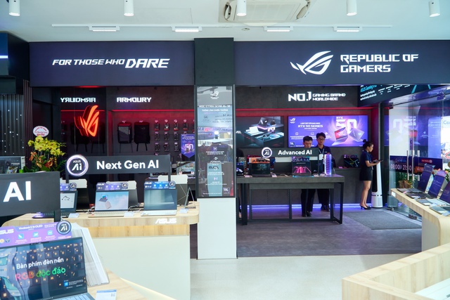ASUS mở thêm điểm chạm công nghệ tại trung tâm TP.HCM- Ảnh 2.