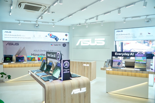 ASUS mở thêm điểm chạm công nghệ tại trung tâm TP.HCM- Ảnh 1.