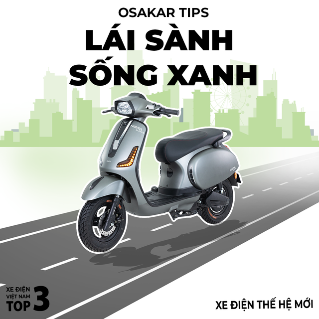 Xe điện OSAKAR - Giải pháp di chuyển bảo vệ môi trường tại các đô thị lớn- Ảnh 1.