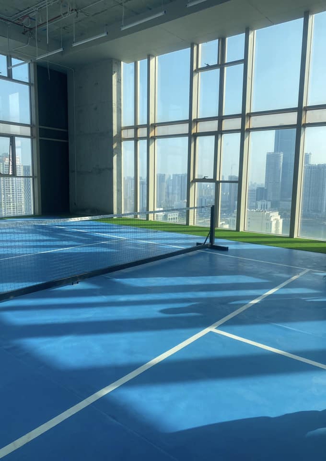Không tin vào mắt mình: "Kỳ" quan sân Pickleball Hà Nội với giá 250k/giờ- Ảnh 4.