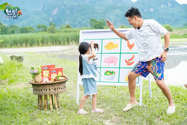 Tập 12 Bố Ơi Mình Đi Đâu Thế?: Dàn cast mở tiệc picnic ruộng đồng, Neko Lê và Audi phối hợp "out trình"- Ảnh 3.
