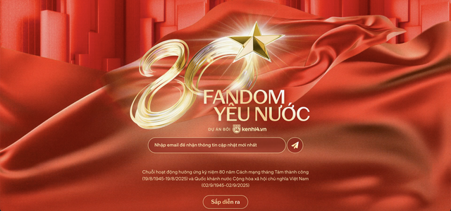 Ở đây có toàn bộ hoạt động trong Fandom Yêu Nước: Đừng bỏ lỡ vì 80 năm mới có 1 lần- Ảnh 5.