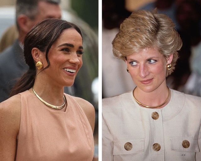 Meghan Markle diện lại set đồ huyền thoại của Công nương Diana, gợi ý chuẩn cho phụ nữ trung niên muốn thu hút tài lộc- Ảnh 2.