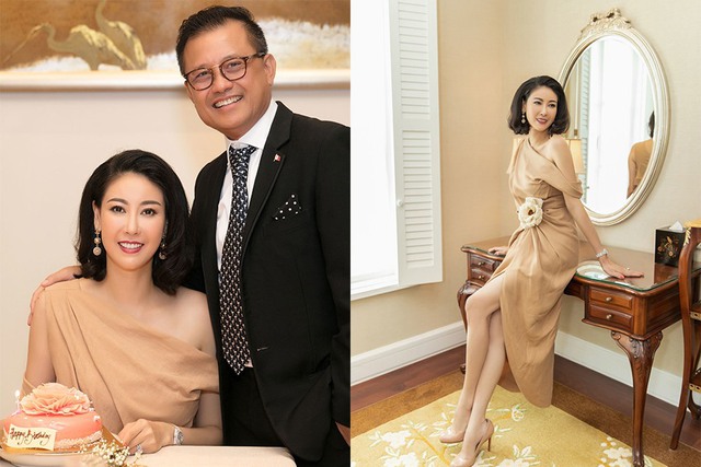 Hoa hậu Việt lấy đại gia hơn 12 tuổi: Ở biệt thự 400 tỷ, từng tự ti vì chồng nói “to như voi”- Ảnh 7.