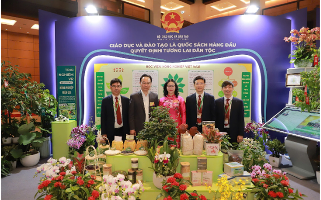 Học viện Nông nghiệp Việt Nam tham gia Triển lãm của ngành Giáo dục- Ảnh 1.