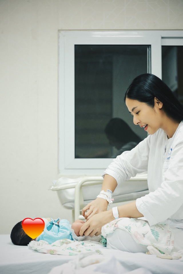 Hoa hậu Việt Nam vừa sinh con trai đầu lòng, không thể ngờ ngày em bé chào đời lại "định mệnh" thế này!- Ảnh 6.