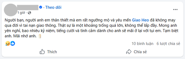 TikToker/ YouTuber Giao Heo đột ngột qua đời ở tuổi 33- Ảnh 3.