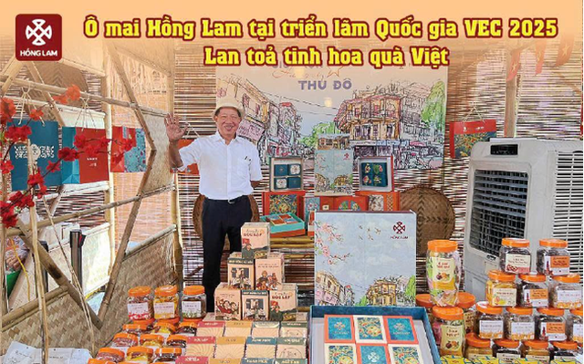 Ô Mai Hồng Lam tự hào góp mặt tại Triển lãm quốc gia VEC 2025: Lan tỏa tinh hoa quà Việt- Ảnh 1.
