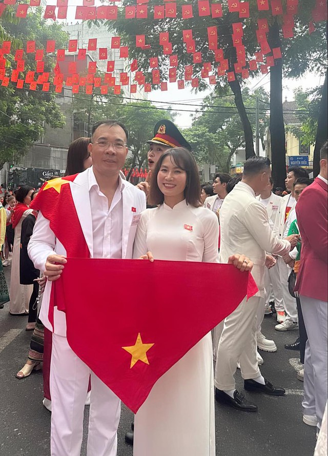 Tinh tú của thể thao Việt Nam hân hoan, tự hào giữa Quảng trường Ba Đình lịch sử ngày Đại lễ 2/9- Ảnh 6.