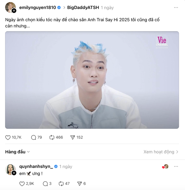 Không thể nhận ra đây là BigDaddy, Emily cũng đành bó tay- Ảnh 4.