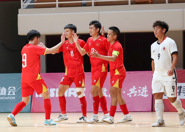 Quá xuất sắc: Đội tuyển futsal Việt Nam "huỷ diệt" 9-1 Hồng Kông (Trung Quốc) tại giải châu Á- Ảnh 1.