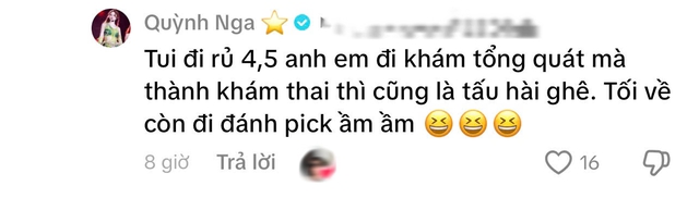 Xôn xao hình ảnh Quỳnh Nga - Việt Anh xuất hiện chung tại phòng khám, cầm giấy siêu âm, chính chủ nói gì?- Ảnh 3.