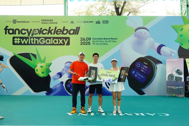 Fancy Pickleball #withGalaxy thành công rực rỡ, lộ diện những nhà vô địch sau loạt trận "nghẹt thở"- Ảnh 3.