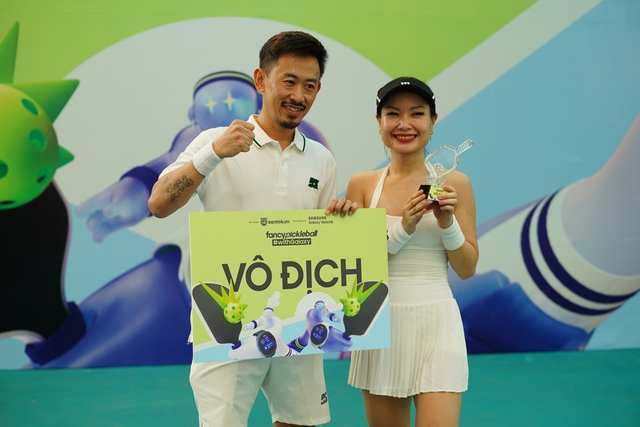Fancy Pickleball #withGalaxy thành công rực rỡ, lộ diện những nhà vô địch sau loạt trận "nghẹt thở"- Ảnh 1.