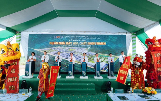 Khởi công Nhà máy Hóa chất Nhơn Trạch: Bước ngoặt phát triển của Hóa chất Cơ bản Miền Nam- Ảnh 1.