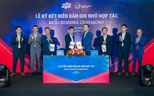 AIA Việt Nam và FPT hợp tác thúc đẩy chuyển đổi số lĩnh vực bảo hiểm sức khỏe- Ảnh 1.