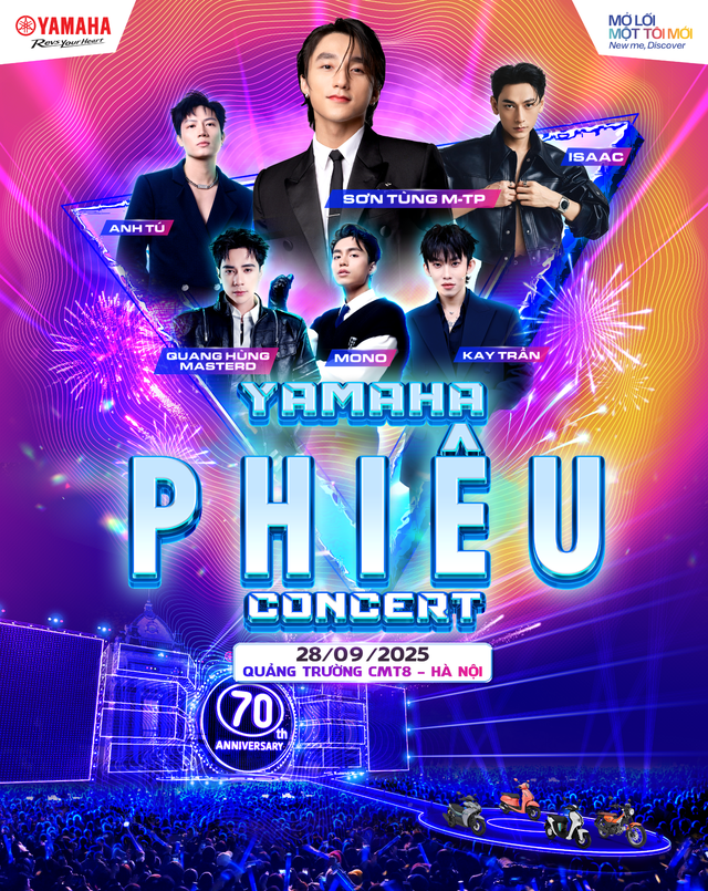 Hé lộ cơ hội "săn" vé “Yamaha PHIÊU Concert” cuối cùng - Ảnh 1.