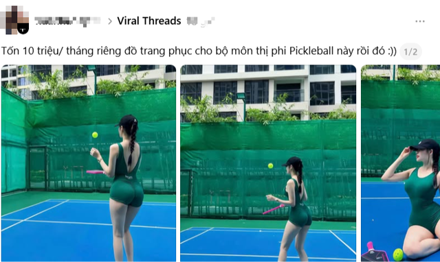 Hé lộ số tiền chi cho Pickleball, cô gái gây tranh cãi vẫn "phản pháo" cực căng- Ảnh 1.