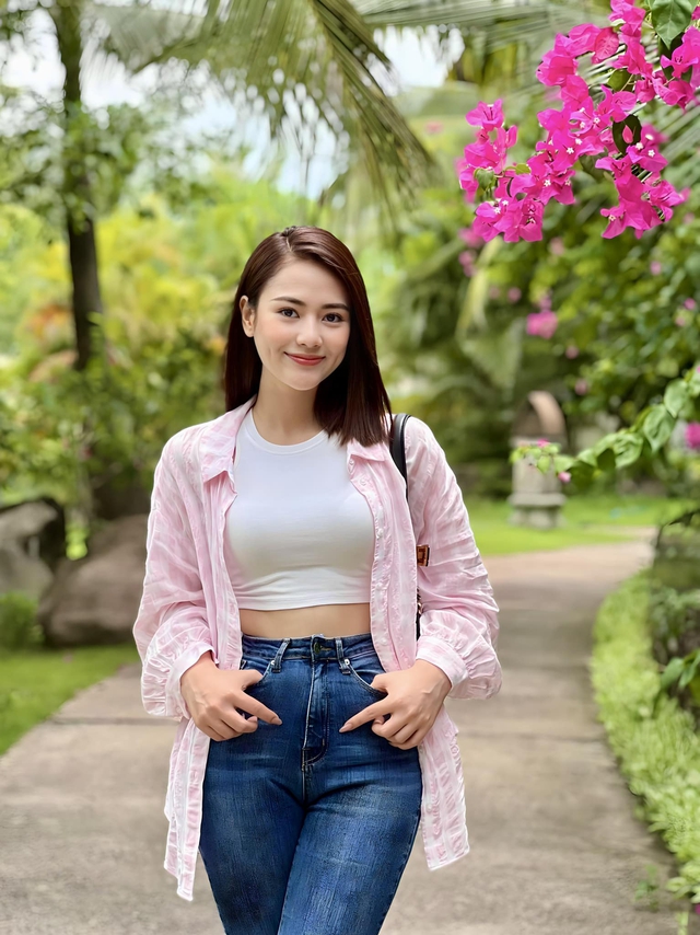 Đời thực xinh nhất của "cô hàng xóm" đã có chồng vẫn khiến tổng tài sở hữu du thuyền si mê- Ảnh 9.