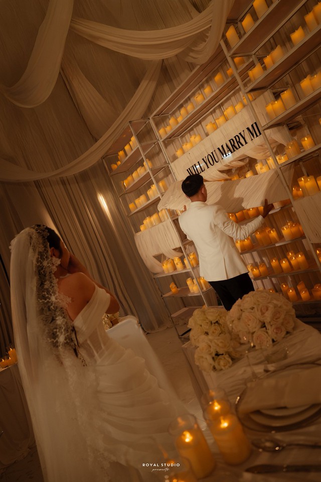 Ảnh cưới đẹp lung linh của tiền vệ ĐT Việt Nam và cô chủ tiệm vàng- Ảnh 6.