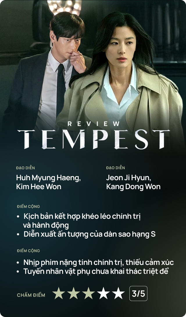 Tempest: Bom tấn dư tiền thiếu cảm xúc của Jeon Ji Hyun và Kang Dong Won- Ảnh 8.