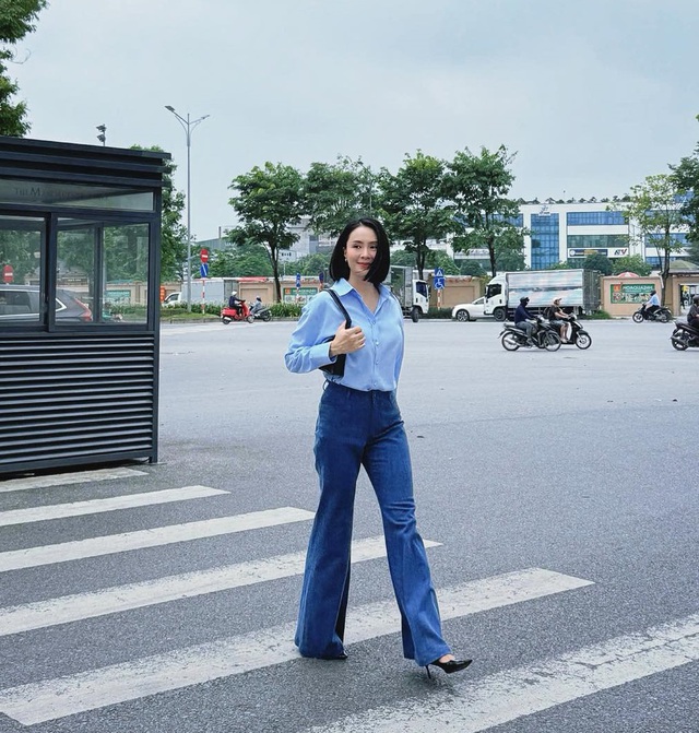 Hồng Diễm được khen không ngớt về nhan sắc tuổi 42, phong cách thời trang cực trẻ trung và thanh lịch- Ảnh 5.