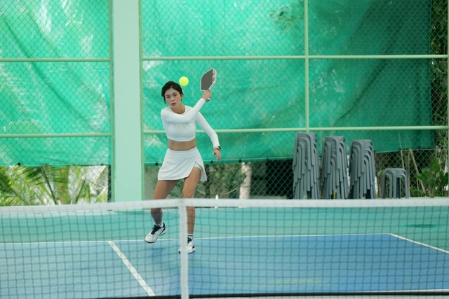 Mâu Thủy và chồng xuất sắc giành giải phụ Trendy Couple tại Fancy Pickleball #withGalaxy- Ảnh 2.