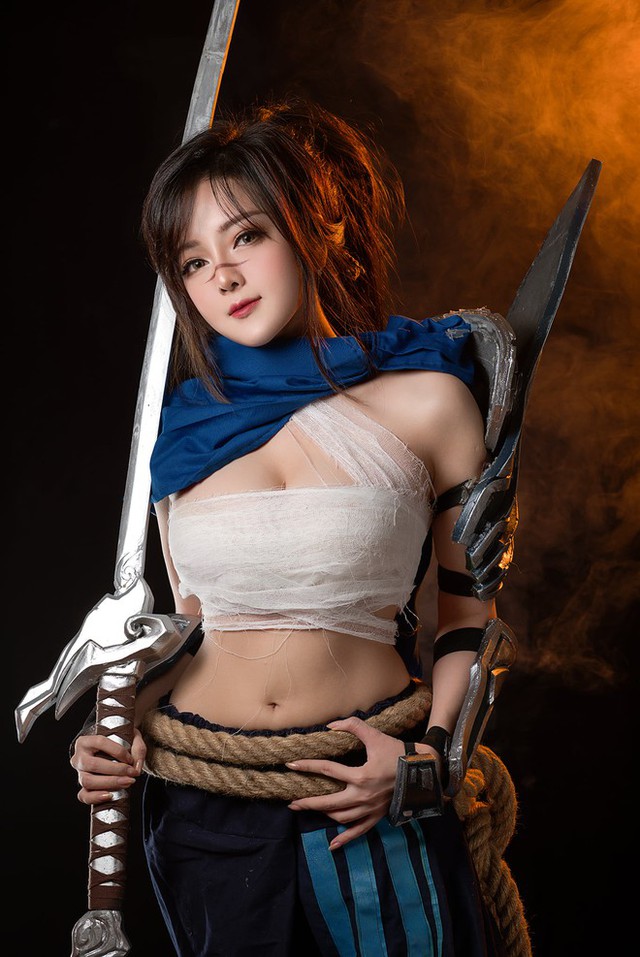 "Nữ thần" Yasuo vạn người mê bất ngờ vào vai thợ sửa ống nước, nhìn ảnh fan chỉ muốn gọi ngay!- Ảnh 1. "Nữ thần" Yasuo vạn người mê bất ngờ vào vai thợ sửa ống nước, nhìn ảnh fan chỉ muốn gọi ngay!- Ảnh 1.
