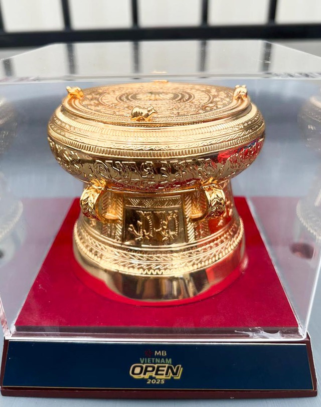 Hé lộ cúp vàng Giải Pickleball PPA Tour Asia 2025: Đẹp choáng ngợp, lại đậm chất Việt Nam!- Ảnh 2.