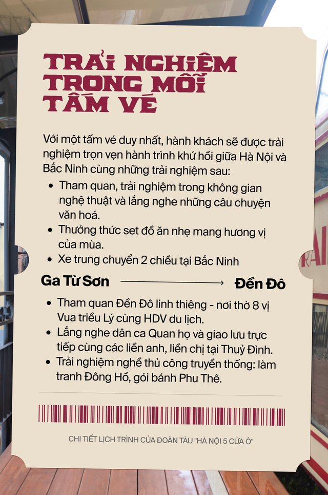 Đã bán vé tàu "Hà Nội 5 cửa ô" nhưng chưa chạy xuyên tuần: Muốn trải nghiệm nhất định phải nắm rõ những điều này- Ảnh 9. Đã bán vé tàu "Hà Nội 5 cửa ô" nhưng chưa chạy xuyên tuần: Muốn trải nghiệm nhất định phải nắm rõ những điều này- Ảnh 9.