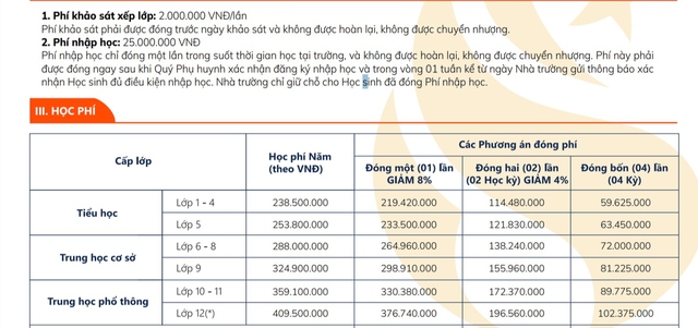 Soi học phí trường con trai của "cặp đôi vàng trong làng phim Việt": Đúng là cha mẹ giàu, con được nhờ!- Ảnh 1.