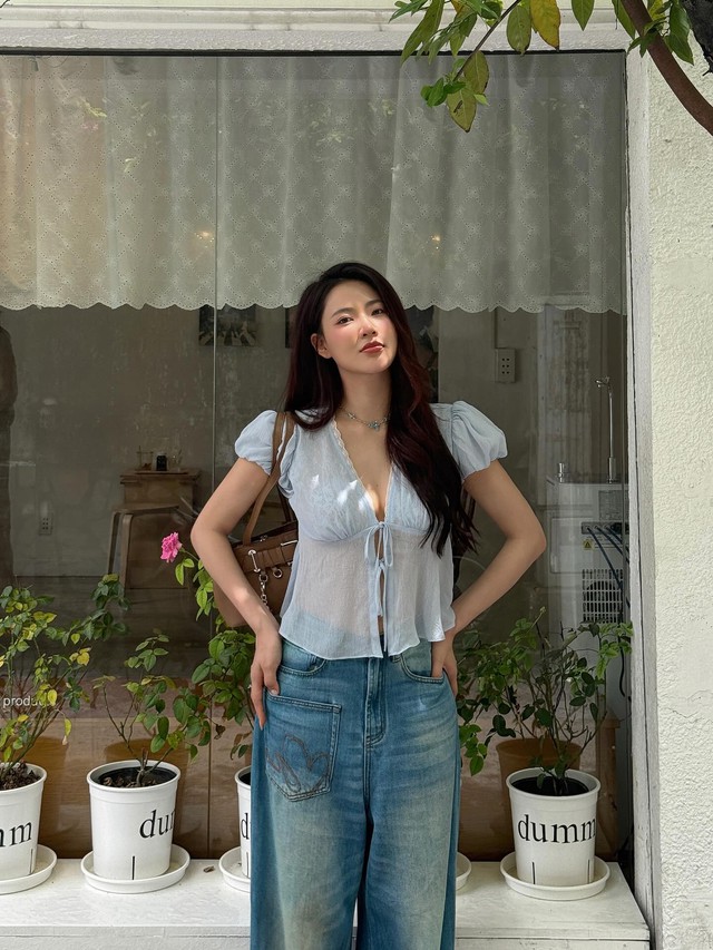 Nữ diễn viên Việt đã xinh mê mẩn còn có style chuẩn nàng thơ- Ảnh 3.
