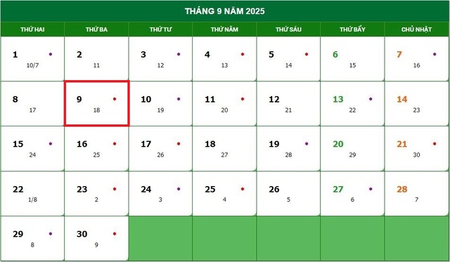 Bí ẩn ngày 9 tháng 9 năm 2025: Hiếm có và đặc biệt cỡ này!- Ảnh 1.