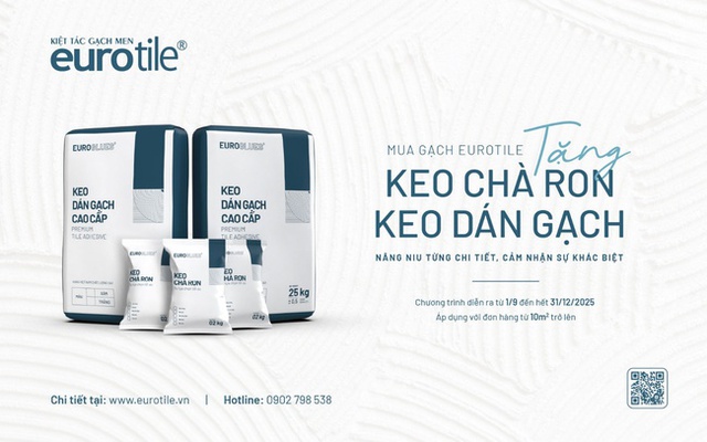 Eurotile đồng hành kiến tạo không gian sống hiện đại và đẳng cấp- Ảnh 1.
