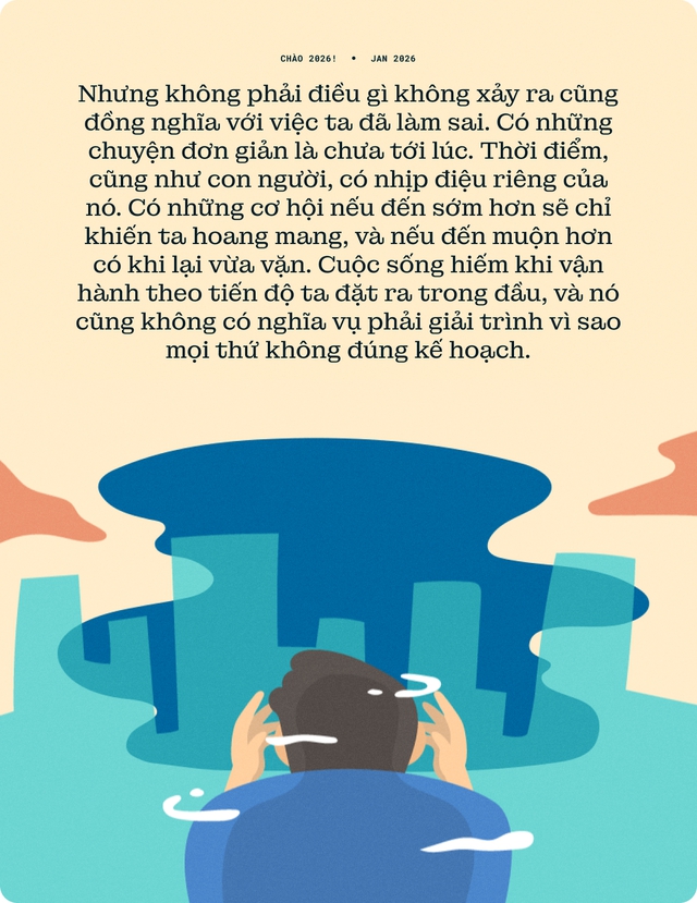 Chúc mừng năm mới, mong bạn bớt tự trách mình vì những thứ chưa kịp xảy ra- Ảnh 2.