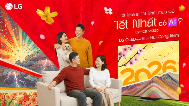 LG khởi động "Tết nhà là Tết nhất" mùa 3 với MV TẾT NHẤT CÓ AI cùng triển lãm sáng tạo Hà Nội- Ảnh 1.