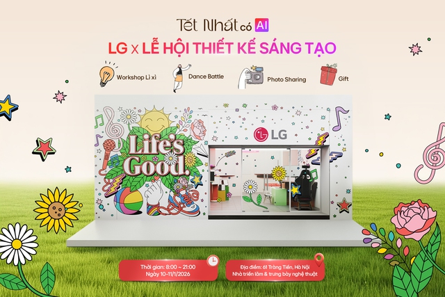 LG khởi động "Tết nhà là Tết nhất" mùa 3 với MV TẾT NHẤT CÓ AI cùng triển lãm sáng tạo Hà Nội- Ảnh 2.