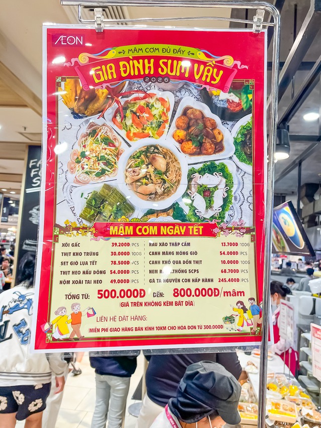 Sáng nhất Aeon Mall lúc này: Mâm cỗ Tết 500k hot điên đảo, cả cõi mạng khen “phát minh thế kỷ”- Ảnh 8.