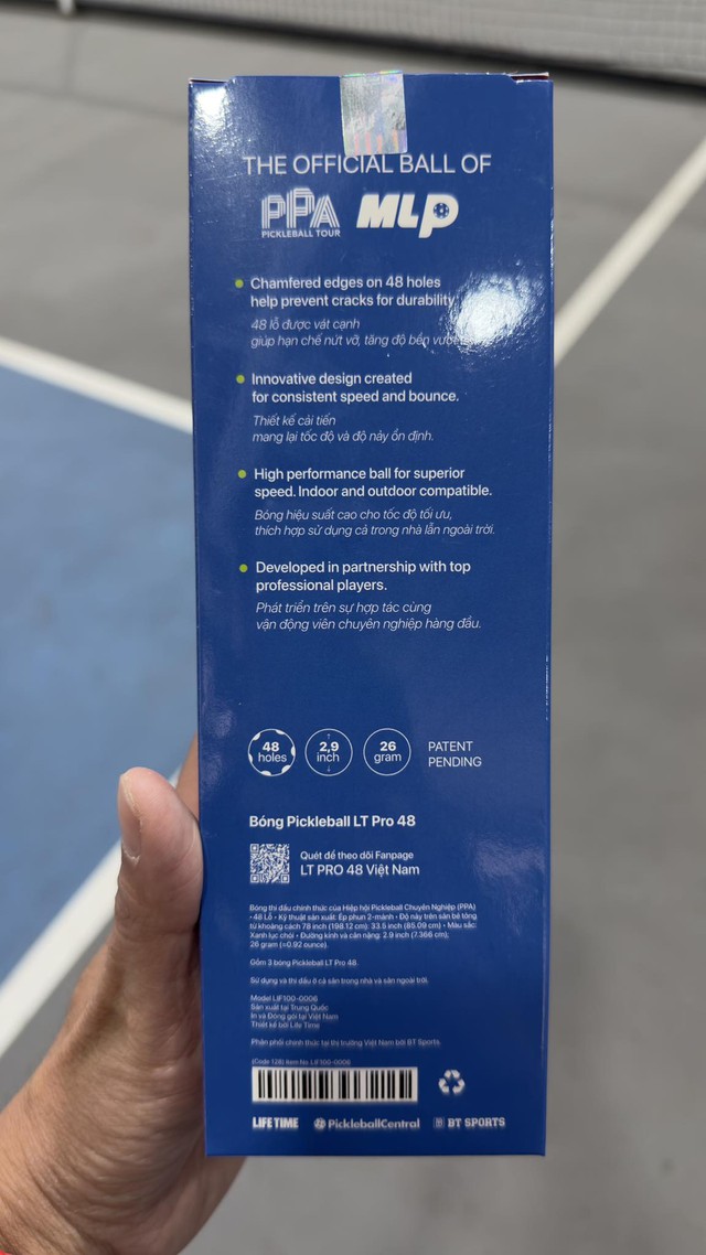 Drama: Bóng Pickleball "hot hit" mới về Việt Nam nhưng dính nghi vấn bóng fake?- Ảnh 2. Drama: Bóng Pickleball "hot hit" mới về Việt Nam nhưng dính nghi vấn bóng fake?- Ảnh 2.