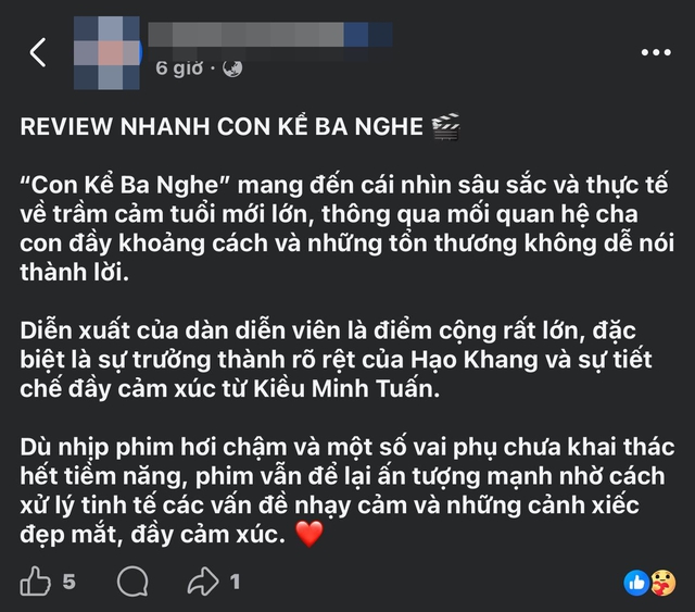 Đầu năm xem phim Việt này mới là tôn trọng sức lao động: Nam chính diễn xuất để đời, netizen đòi làm ngay 1 điều- Ảnh 5. Đầu năm xem phim Việt này mới là tôn trọng sức lao động: Nam chính diễn xuất để đời, netizen đòi làm ngay 1 điều- Ảnh 5.