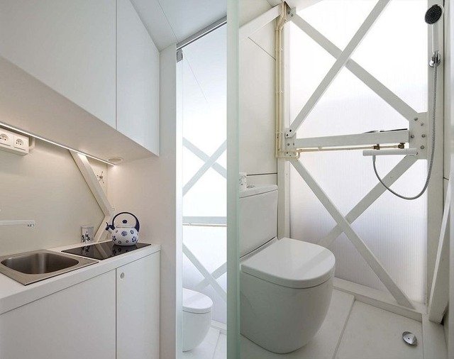 Cận cảnh căn nhà "mỏng nhất thế giới", ngồi bên trong không thể duỗi chân- Ảnh 11.