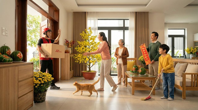 J&T Express đưa dịch vụ chuyển phát đến gần hơn với người dùng qua Zalo Mini App- Ảnh 1.