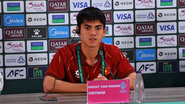 Khuất Văn Khang quyết cùng U23 Việt Nam phá dớp thua tứ kết: Lần này phải khác!- Ảnh 1.