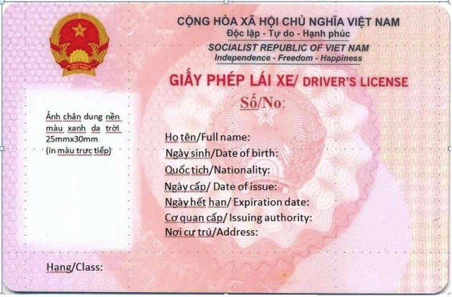 Thông tin về giấy phép lái xe màu hồng mới, người dân ai cũng cần biết- Ảnh 1.